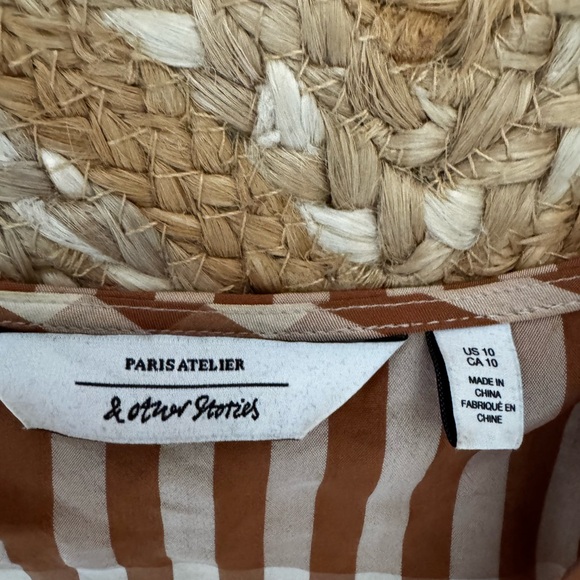 GINGHAM BLOUSE - SIZE 10 - Picture 2 of 4